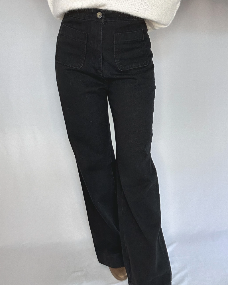 Pantalon Sandro jeans noir Les Simones