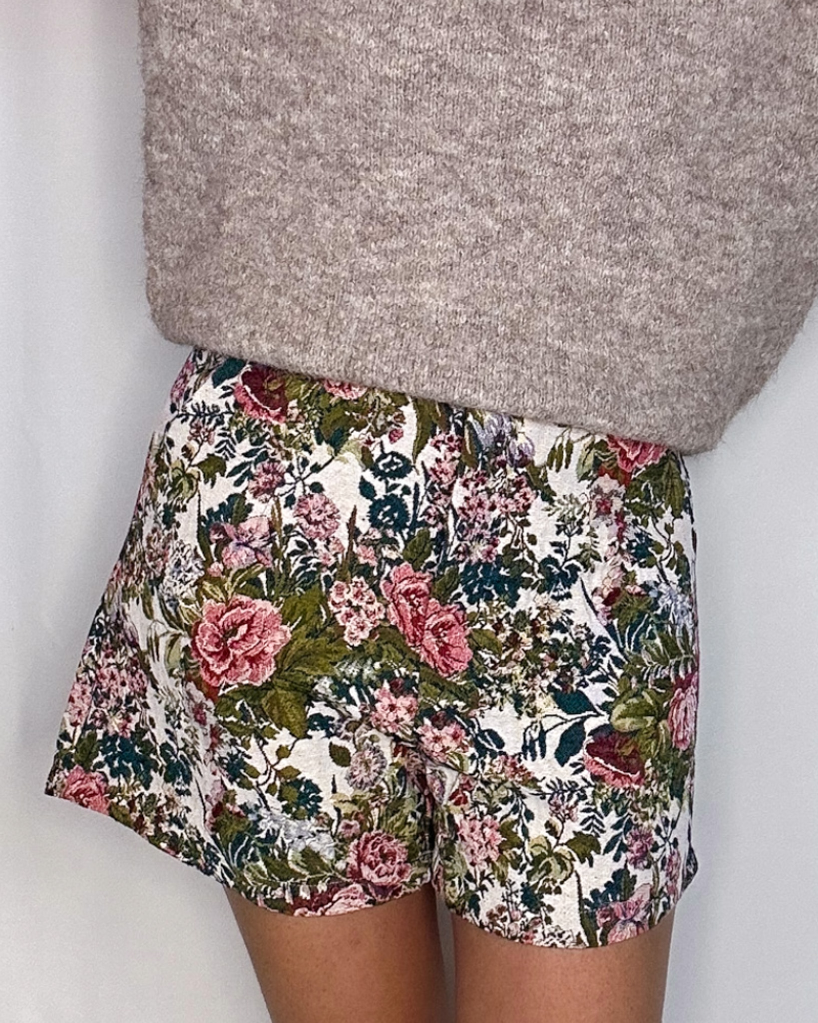 Short Lazlo fleurs Les Simones