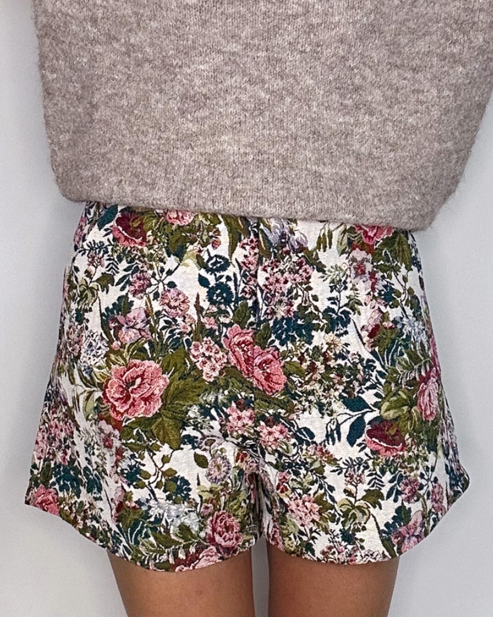 Short Lazlo fleurs Les Simones