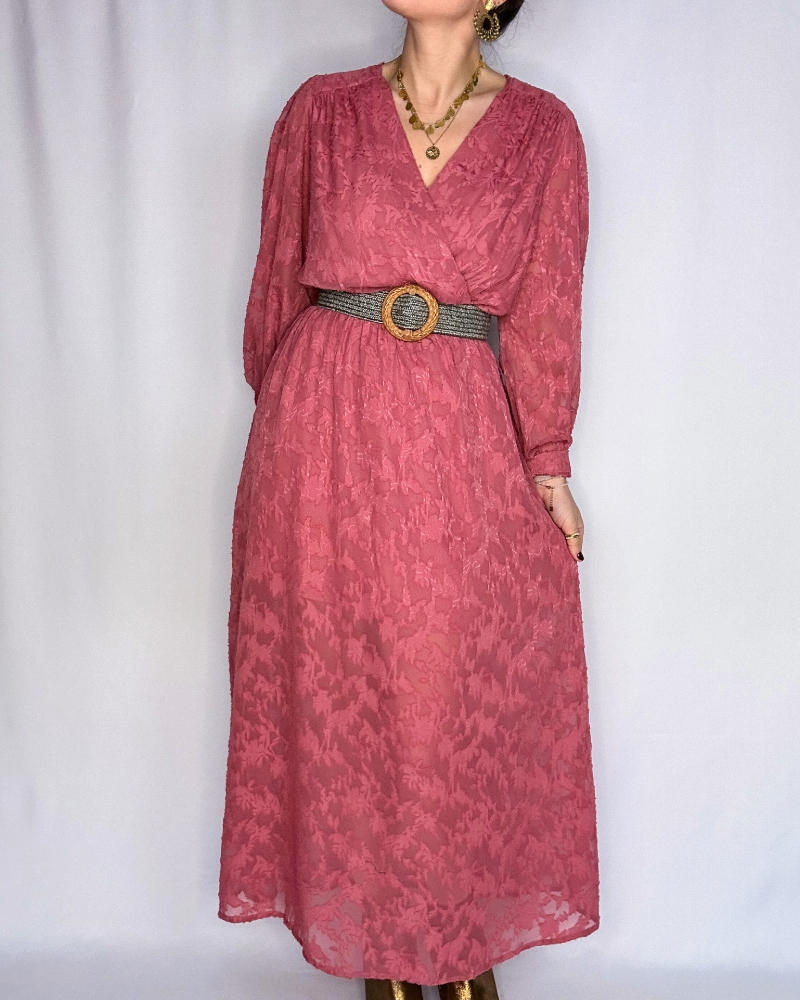 Robe Louison rose Les Simones